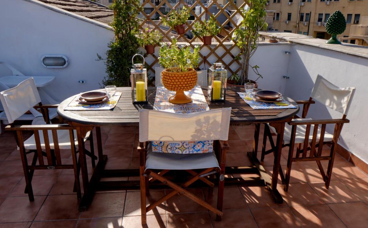 Attico Con Terrazza Sul Porto Apartment Palermo Ngoại thất bức ảnh